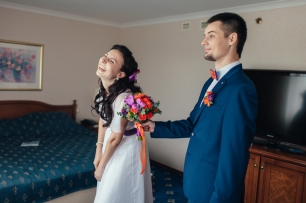 Свадьба скайдайверов Олега и Юлии